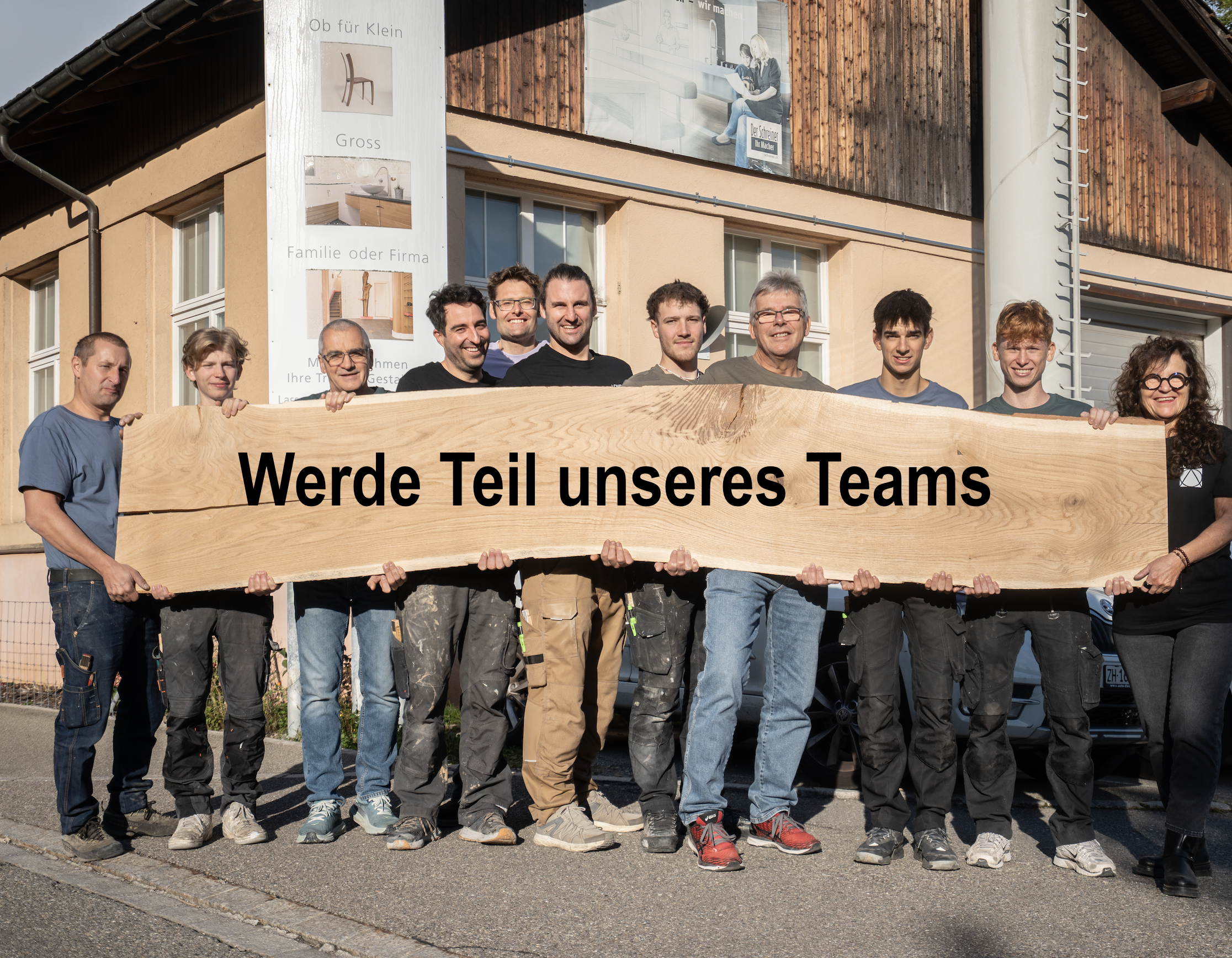 Werde Teil unseres dynamischen Teams & gestalte mit uns die Zukunft im Handwerk.